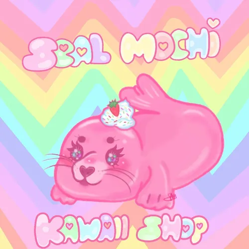Seal mochi kawaii shop